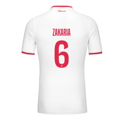 AS Monaco Denis Zakaria #6 Domaci Dres 2024-25 Kratak Rukav